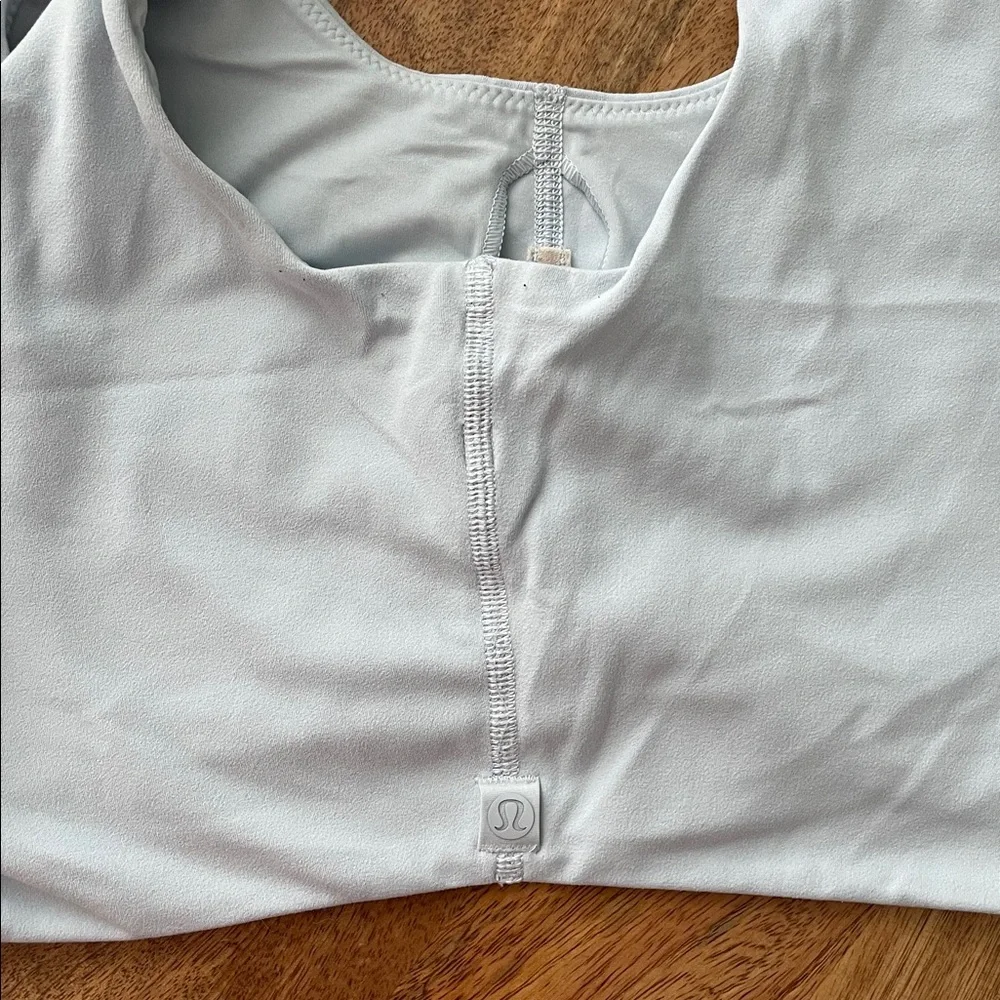 Lululemon Bend This Scoop and Square Bra - L/XL - Light Blue - Picture 3 of 4